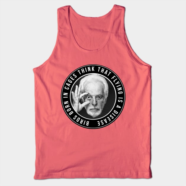 Jodorowsky Engraving Tribute 2 Tank Top by chilangopride